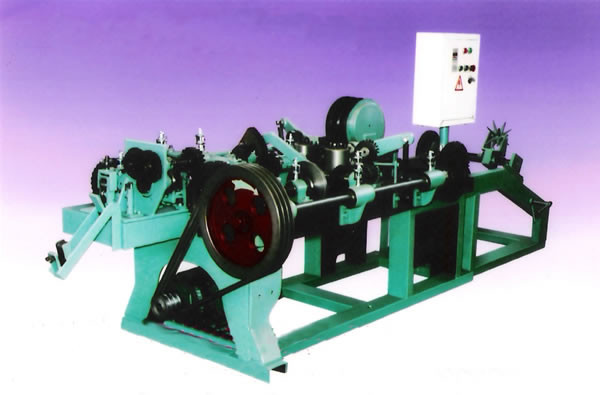 Straight and Reverse Twisted Barbed Wire Machine